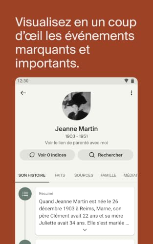 Ancestry – vue 3