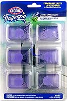 Vista 1 de Clorox Fraganzia - Gel ambientador adhesivo para botes de basura, Lavanda con aroma a eucalipto, sin enchufe, desodorante adhesivo para botes