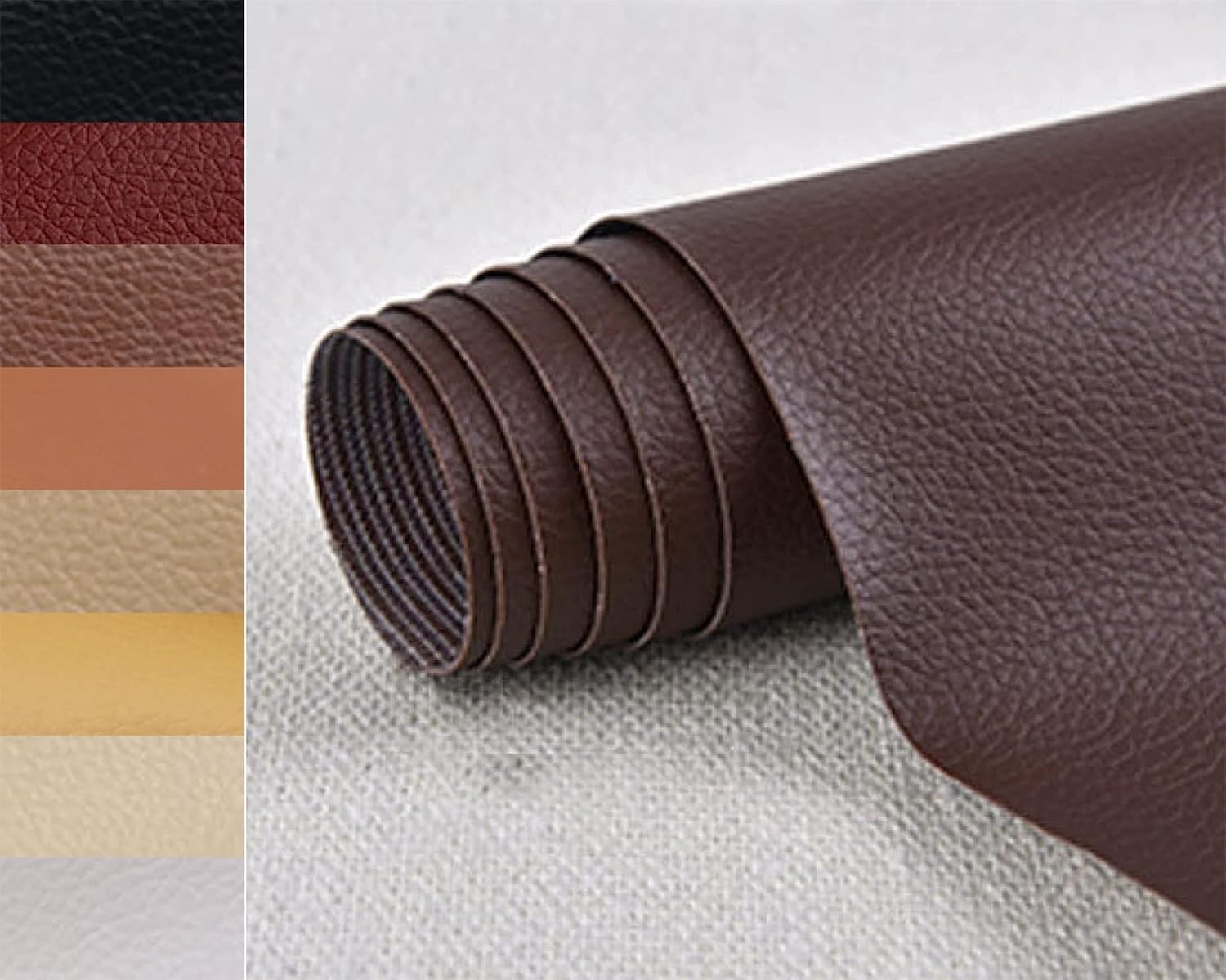 PXBBZDQ Adhesive Leather Patch, 16×118 inch Leather Repair Patch for Couch