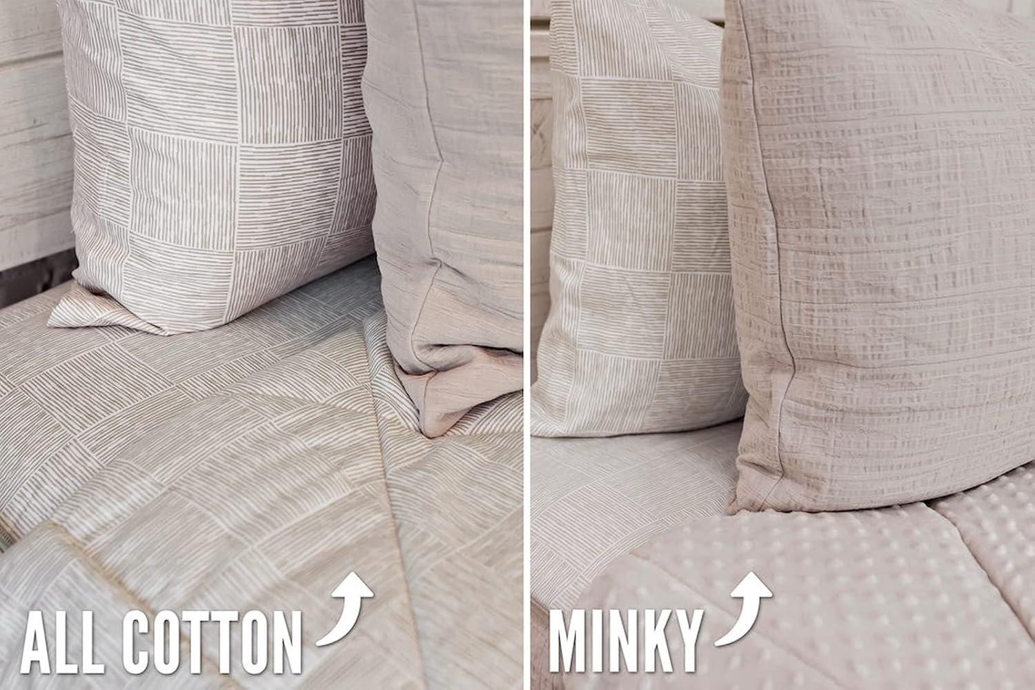 Beddy's All in One Zippered Bed Set, Bedding Mattress Cover, Minky Lined Sheets and Zipper Comforter Set, Morgan, Twin