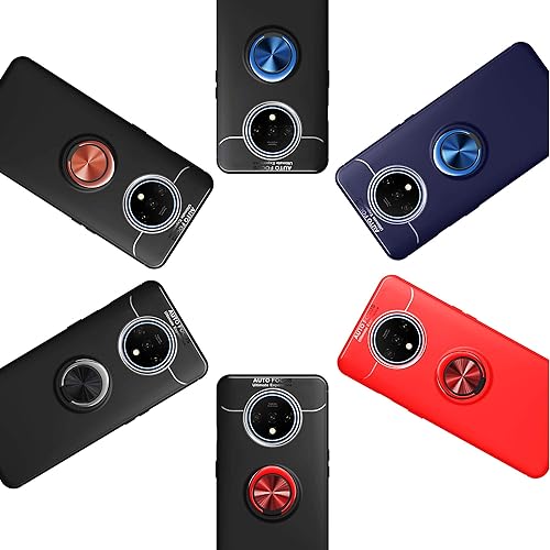 Miniatura 8 de iCoverCase Funda para OnePlus 7T con soporte de anillo, soporte giratorio de anillo matal funciona con soporte magnético para automóvil Funda