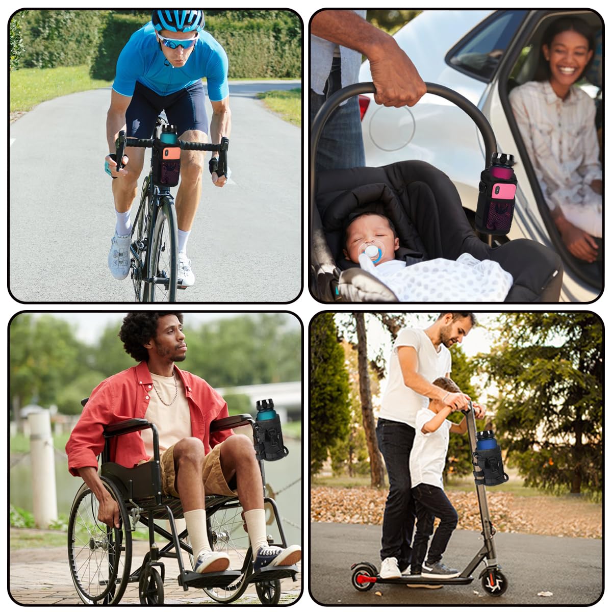 Porte Gourde Velo Porte Gourde Bouteille D'Eau Supports Vélo Porte Gourde Avec Tuyau
