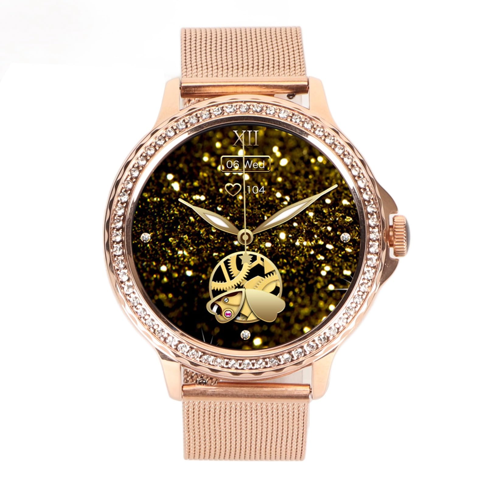 Montre Intelligente pour Femme, Appels Bluetooth, écran Couleur