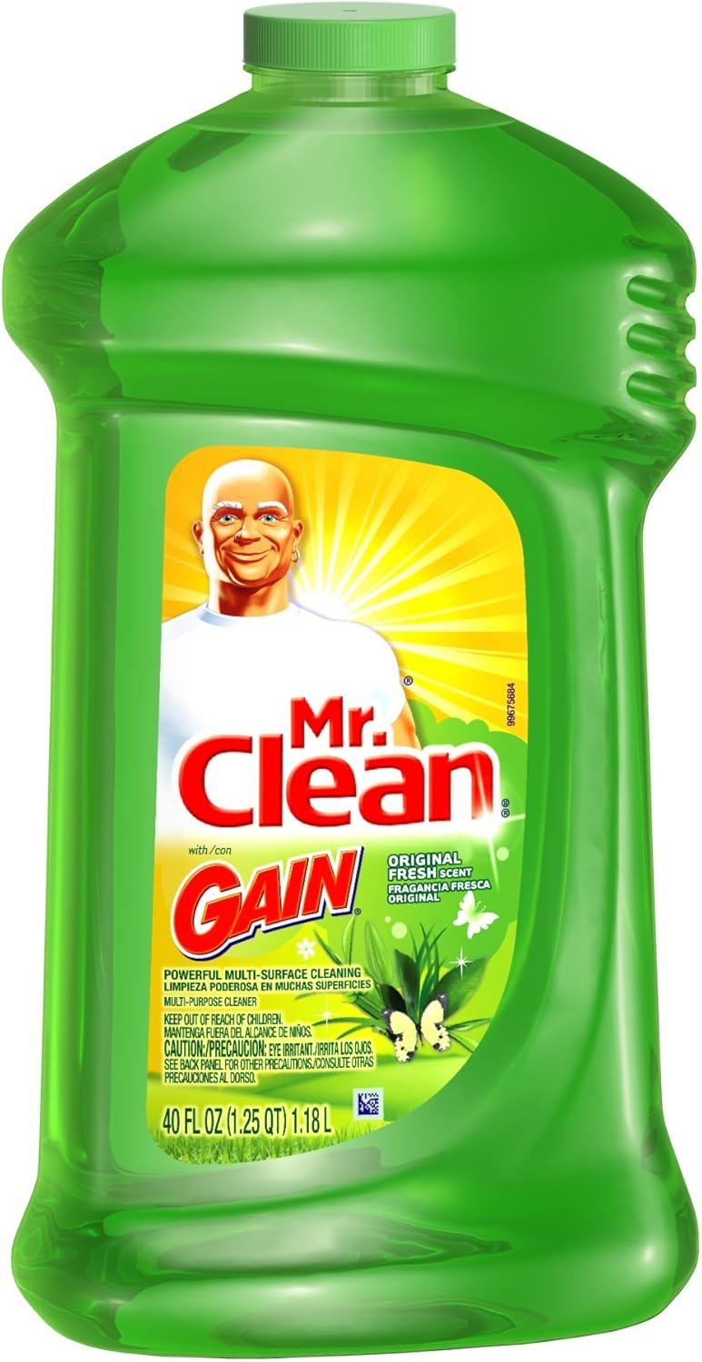 Amazon.com: Mr Clean Gain Original Fresh Scent Multi Purpose Cleaner ...