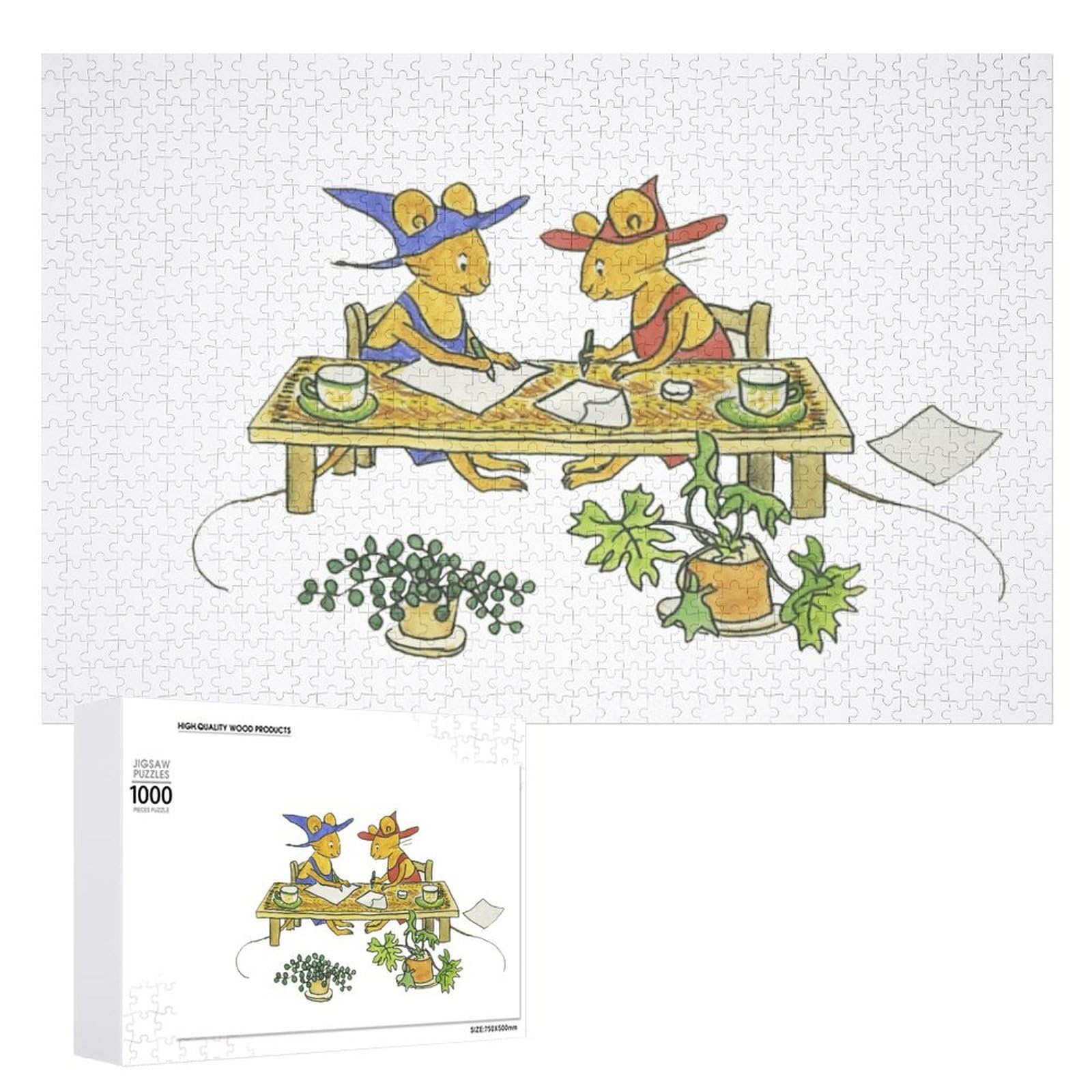 Amazon.co.jp: ぐりとぐら ジグソーパズル 1000ピース 子供向けパズル