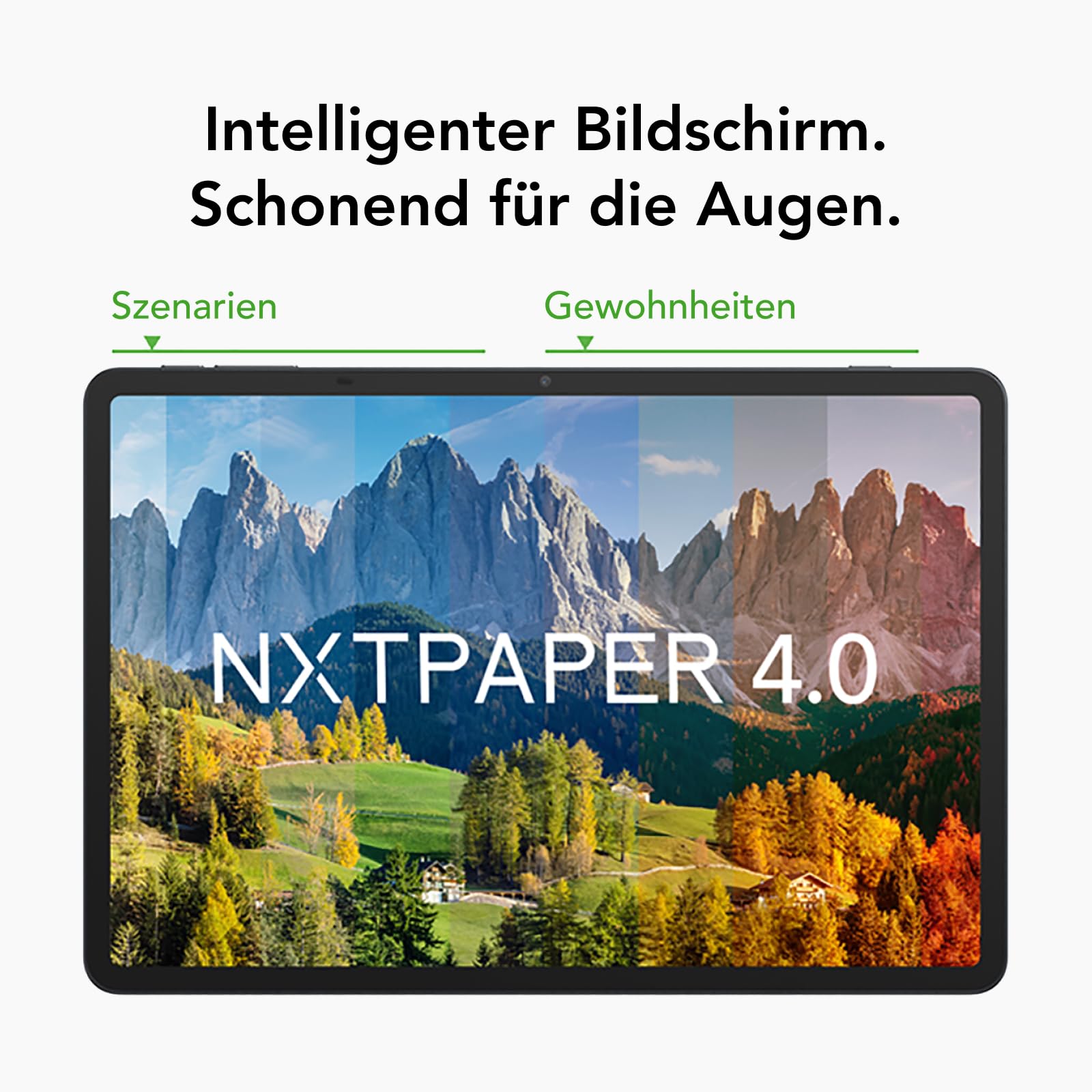 TCL NXTPAPER 11 Plus Tablet, 11,5" 2.2K NXTPAPER 4.0 Display, integrierte KI, 256 GB ROM, 8 GB + 8 GB RAM-Erweiterung, 8000-mAh-Akku, Schnellladung, Android 15, Dunkelgrau
