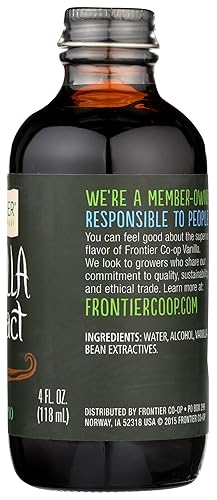Miniatura 5 de Frontier Extracto de vainilla totalmente natural, 4 onzas