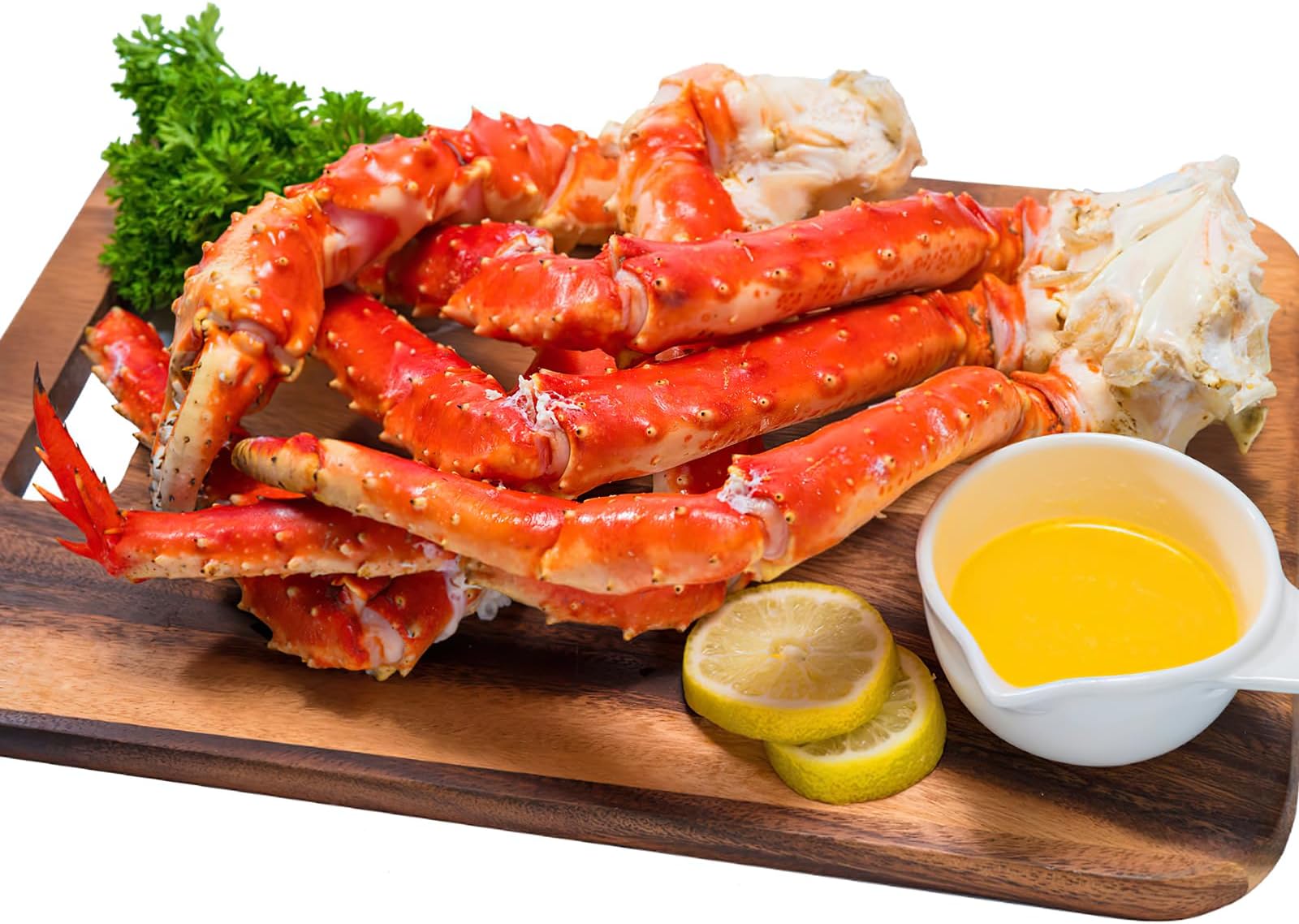 OCEANZEN Alaskan Red King Crab Legs | Wild-Caught | Fully Cooked (2 LBS)