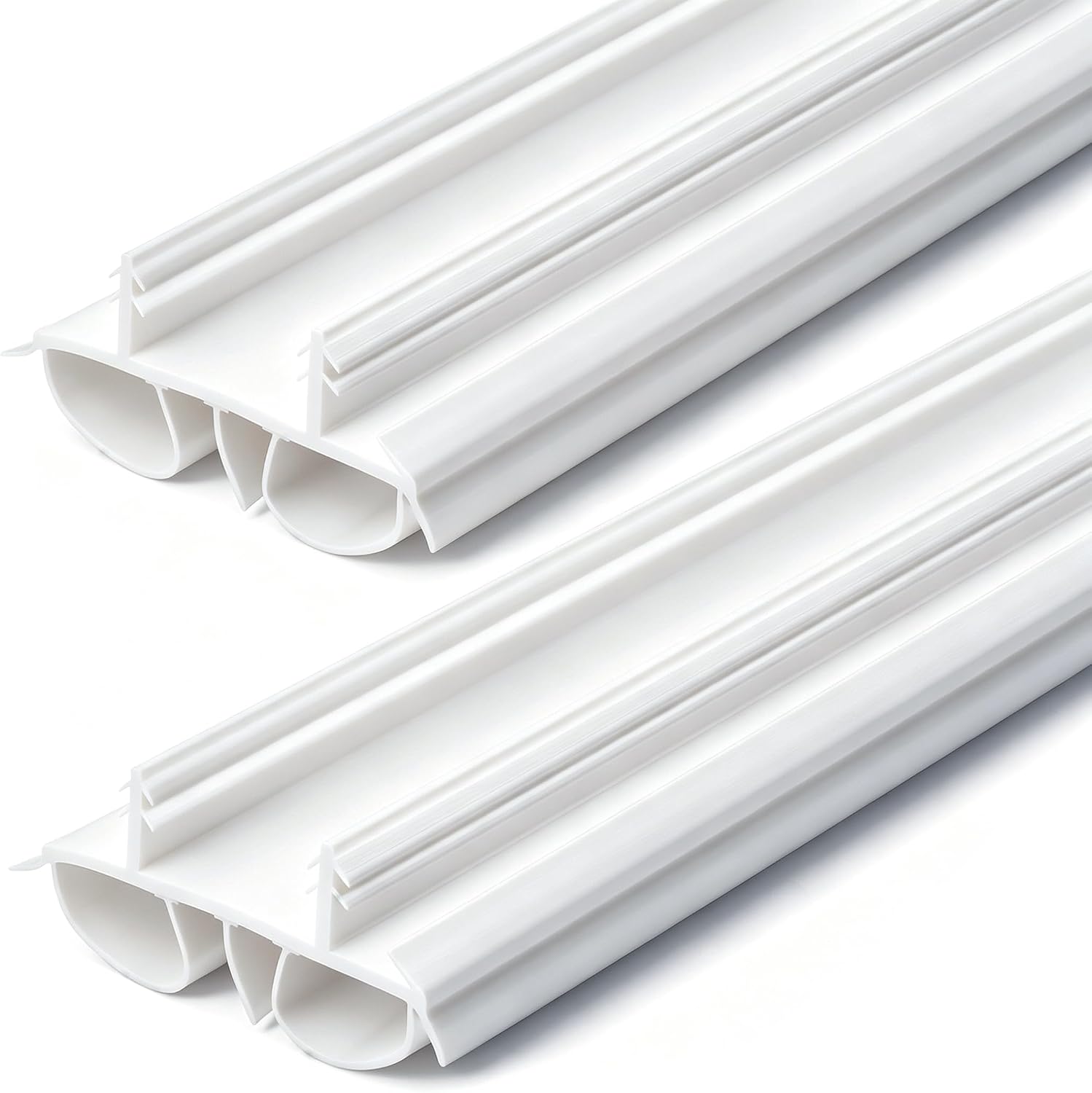 2 Pcs 36" Double Bubble Under Door Draft Stopper 1-3/4" Wide Weatherstrip