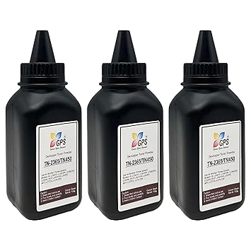 GPS Colour Your Dreams Toner Powder TN2365 for Brother Printers, Compatible with DCP L2520D & L2541DW, Ideal for Cartridge Refill - (100G Pack of 3)