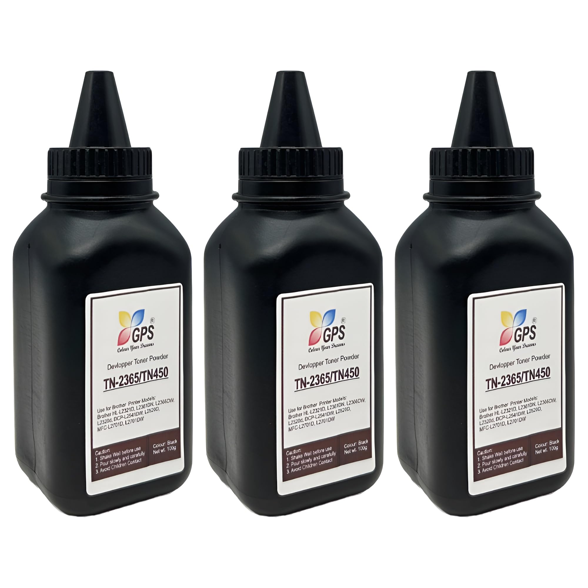 GPS Colour Your Dreams Toner Powder TN2365 for Brother Printers, Compatible with DCP L2520D & L2541DW, Ideal for Cartridge Refill - (100G Pack of 3) (B0CH5BV1P5) Amazon Price History, Amazon Price Tracker