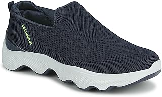columbus MASSAGER-01 Sports Shoes - Running Shoes|Walking Shoes| Training & Gym Shoe | Outdoors Shoe for Men (Navy & Fluorescent Green),UK-8-picture-35