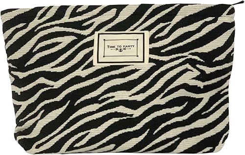 Miniatura 1 de Bolsas de cosméticos, bolsas de maquillaje, bolsa de maquillaje de viaje, bolsa de maquillaje de lona de gran capacidad, bolsa de aseo de viaje,