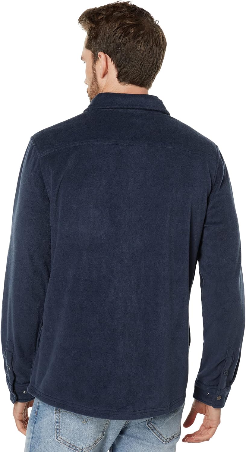 O'NEILL Men's Glacier Superfleece Overshirt - Fleece Shirt with Front Pockets - Comfortable and Soft