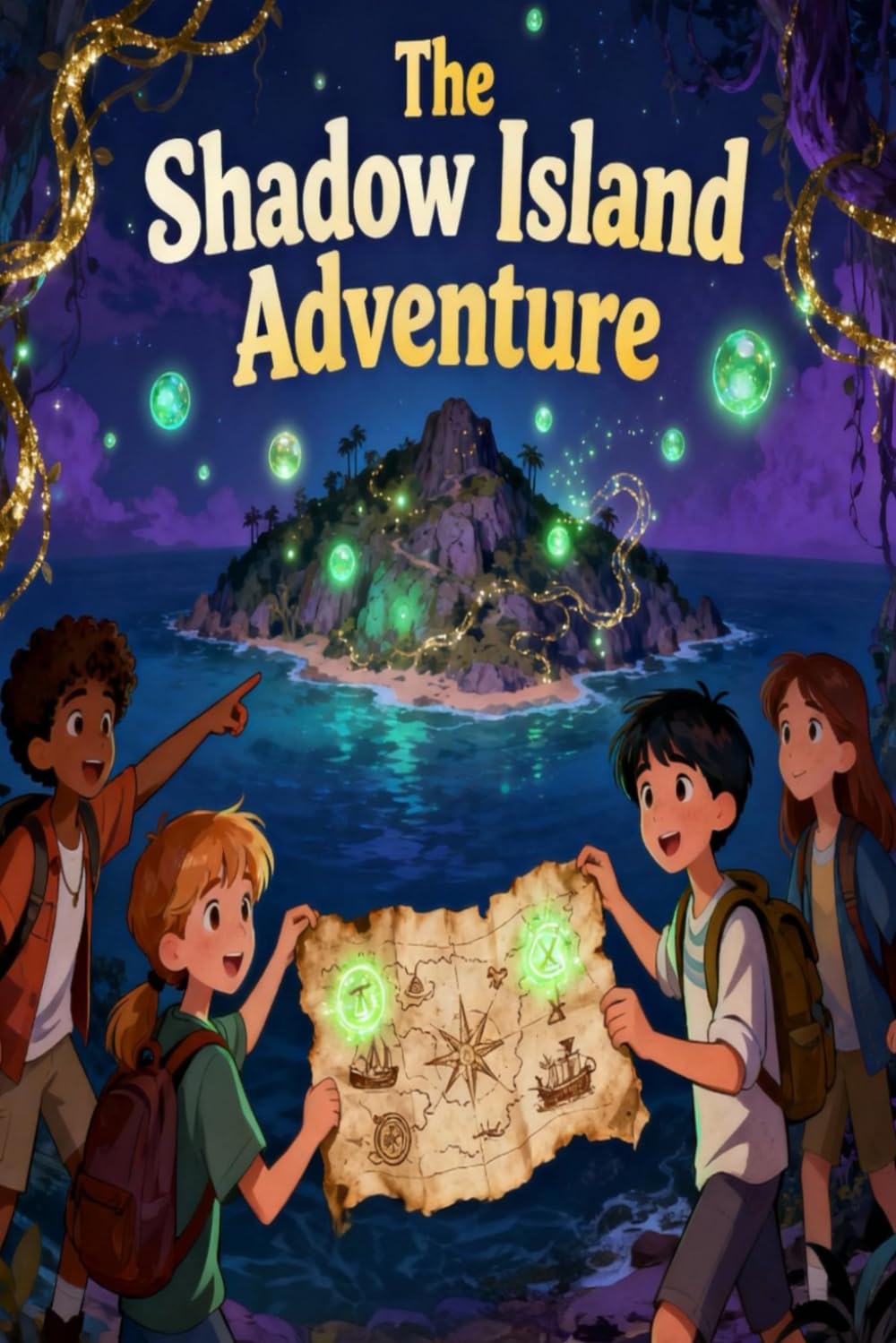 THE SECRET OF SHADOW ISLAND: A Children’s Adventure Novel