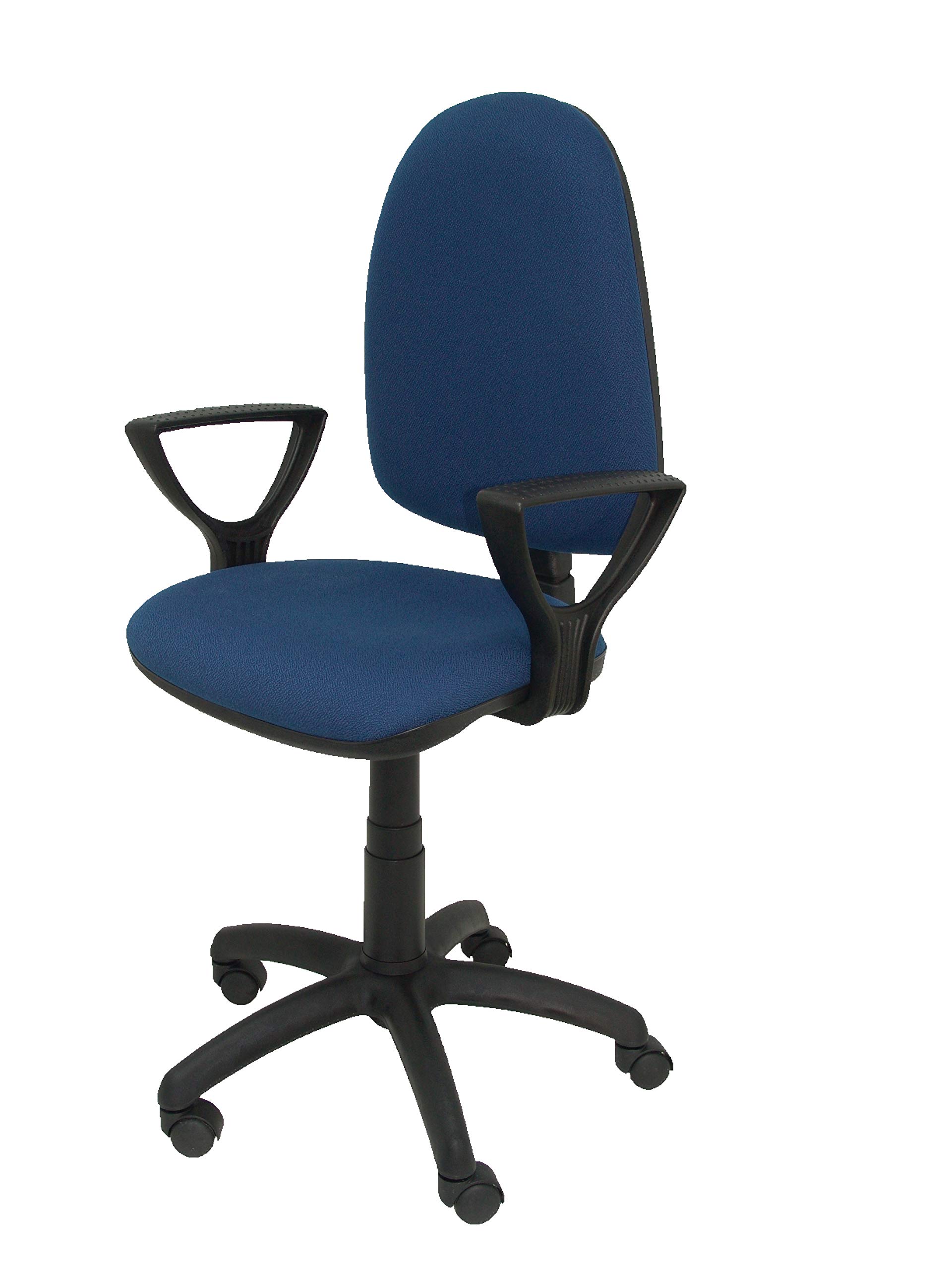 Piqueras y Crespo Silla AYNA Bali Azul Marino Brazos Oficina, Acacia, One Size