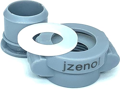 Miniatura 2 de Jzenol para Lay-Z-Spa Coleman Kit de reconstrucción de sello de bomba de agua (1 Tuerca dividida BC+2 anillos de sello)