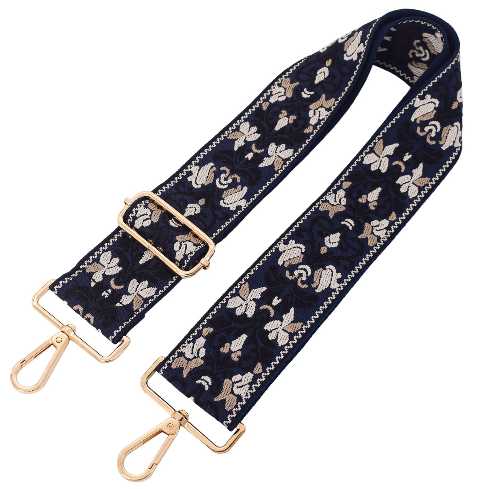 Strap Purse Crossbody Bag Strap Replacement Metal Swivel Hook Shoulder Strap Guitar Strap for Crossbody Bag/luggag …