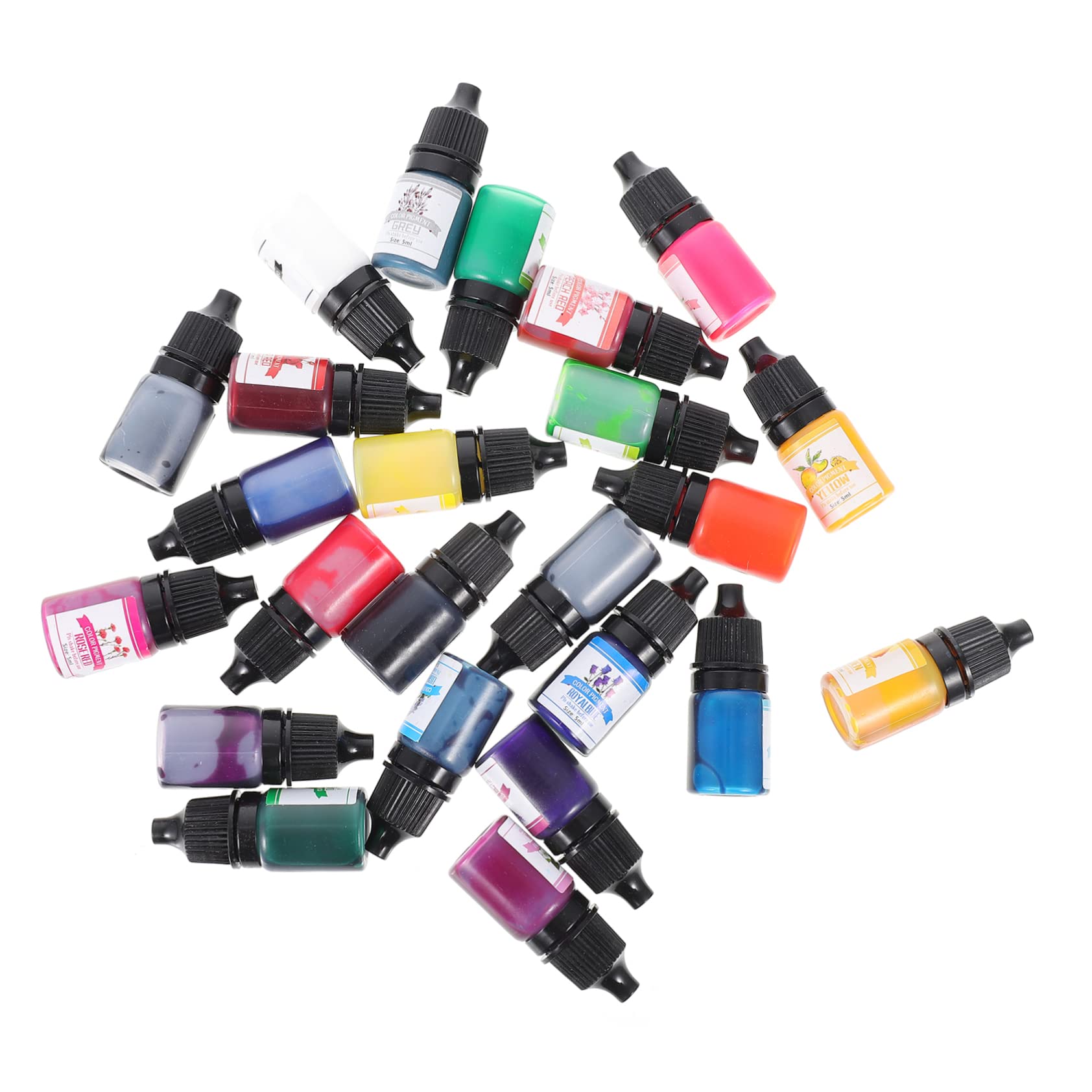Colorantes De Epóxica Uv Pigmentos Concentrados Para Manualidades Joyería y Decoración Por Botella
