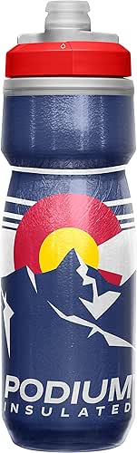 CamelBak Podium Chill Bike Insulated Squeeze Water Bottle Colorado, 21oz