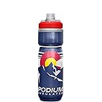 CamelBak Podium Chill Bike Insulated Squeeze Water Bottle Colorado, 21oz