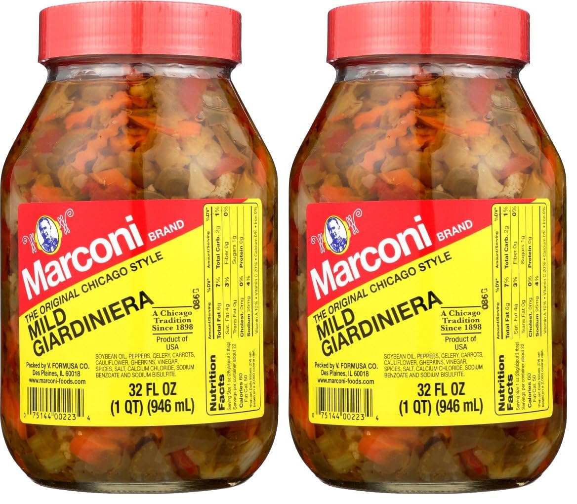 Marconi Giardiniera Mild, 32 oz