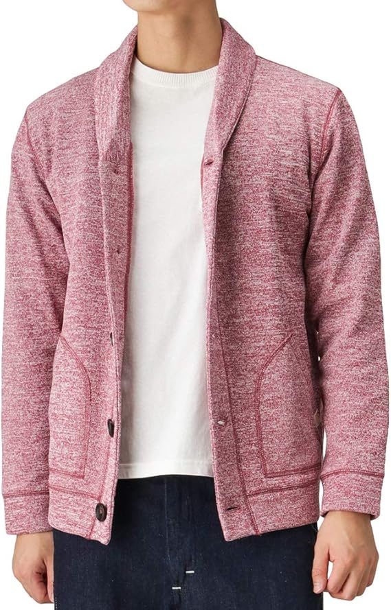 Amazon Navy ネイビー Mac Heat マックヒート 発熱ニットフリースショールカーデ ショールカーディガン 長袖 mh メンズ カーディガン 通販