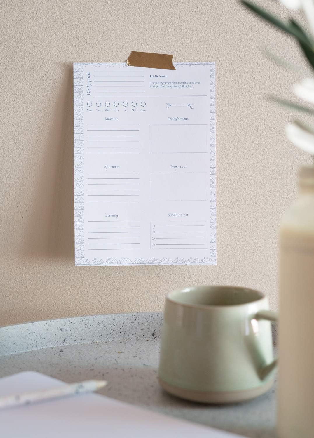 Grupo Erik Miss Haiku A5 Daily Planner - Desk Calendar - Family Calendar - 54 Tear Off Pages - Desk Planner - Organiser Planner - Cute Stationery