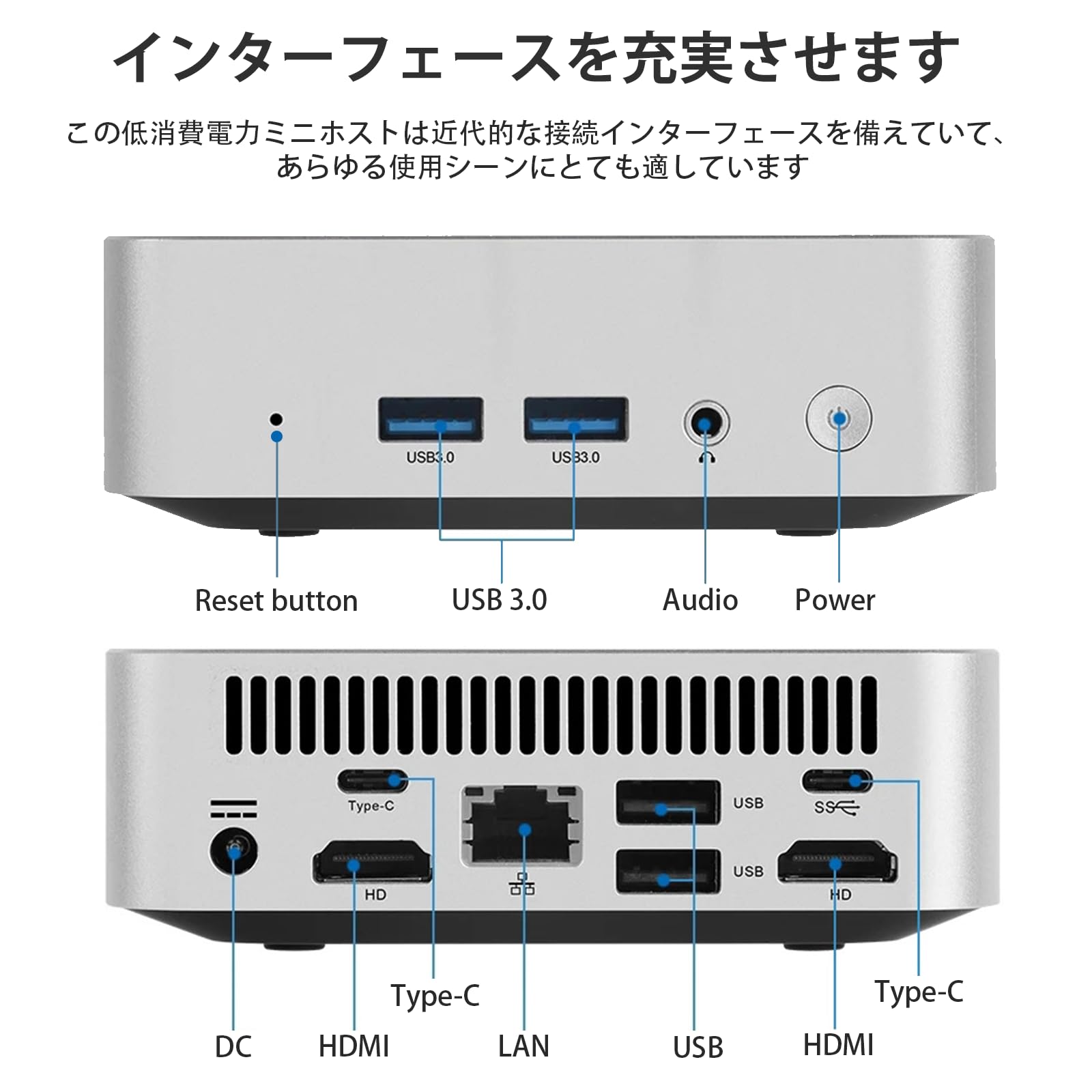 Amazon.co.jp: ミニPC N3710 (4C/4T, 2.56GHz) 8GB RAM 128GB SSD