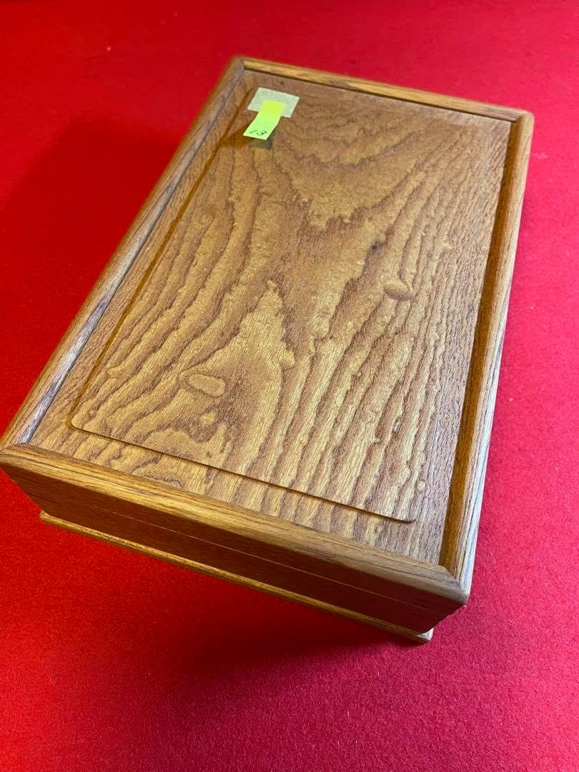 墨研】古玩 硯箱⑦◇紫檀長方硯箱◇時代物◇文房四宝 文人趣味