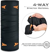 Vista 3 de KastKing Sol Armis - Polaina para el cuello, máscara facial UPF 50, máscara de protección solar UV para hombres y mujeres, pesca, senderismo