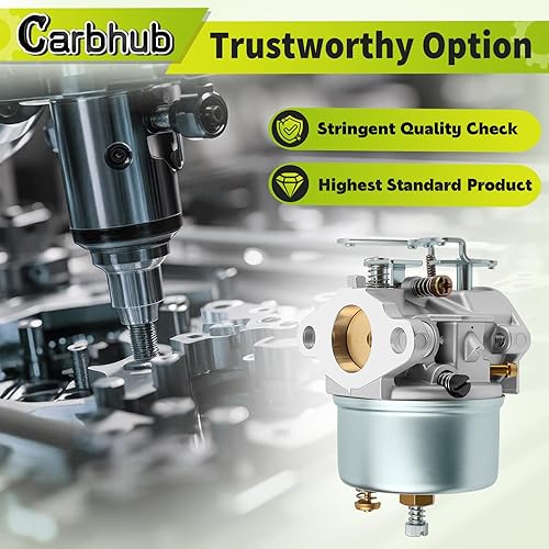 Miniatura 3 de Carbhub 632113A Carburetor SnowBlower for Tecumseh Hs40 632113A TC-632113A TC-632113 632113 HS40 HSSK40 Engines MFG 1427 Oregon 50-662 Stens 056-326