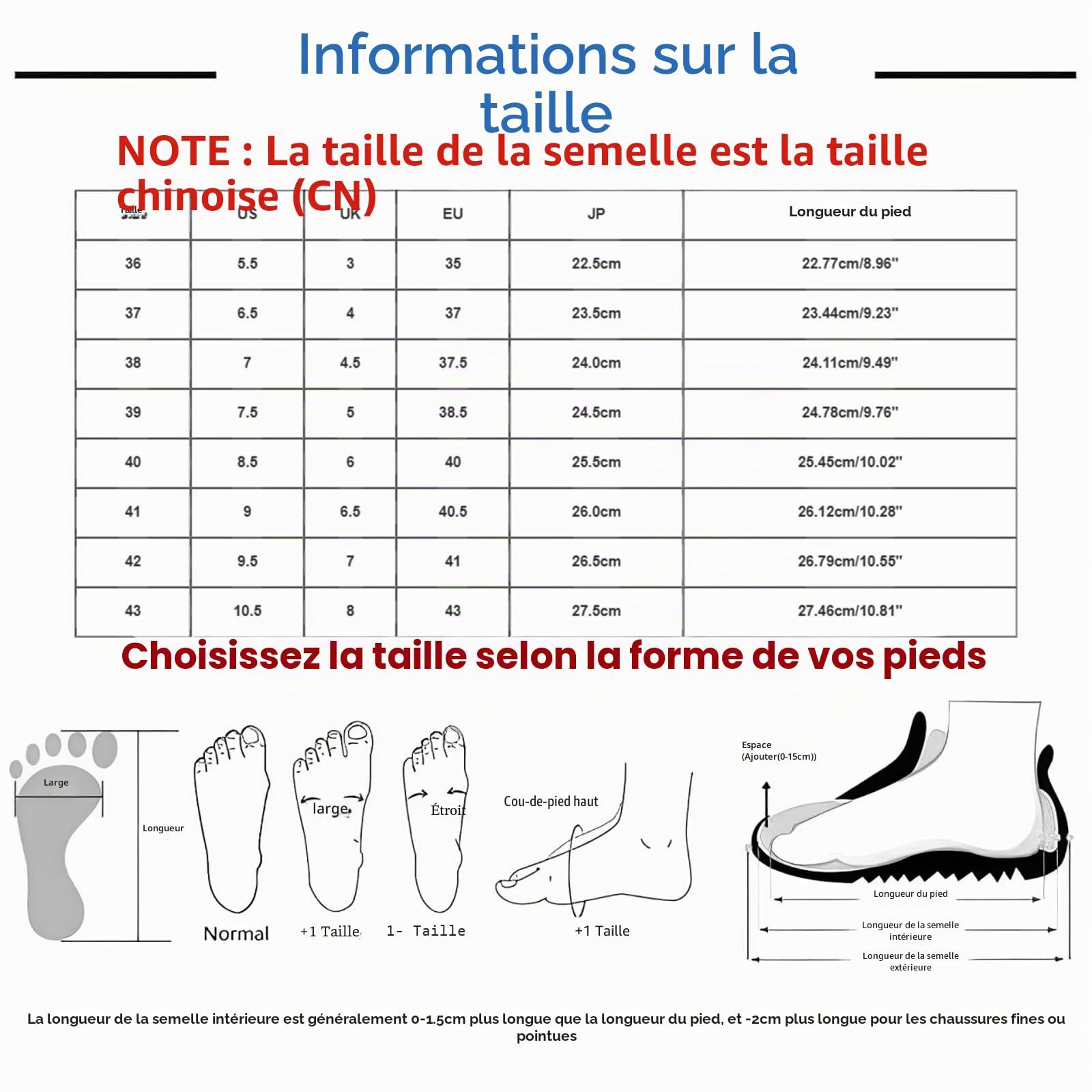 Generisch Mules orthopédiques pour femme - Chaussons d'été pour femme - Pieds larges - Sandales de bain légères - Sandales d'été avec semelle large - Sandales en cuir