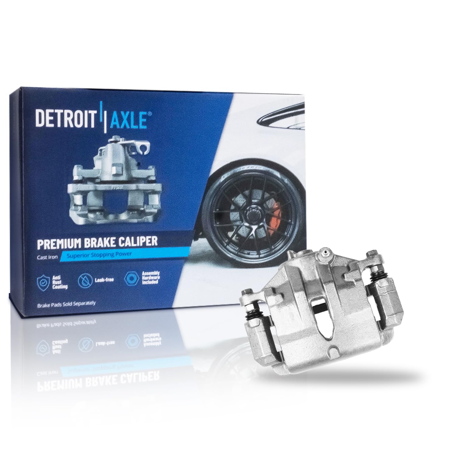 Detroit Axle - Front Left Brake Caliper for 10-15 Hyundai Tucson