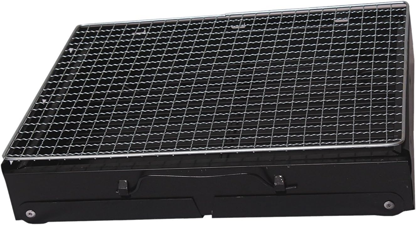 Alfa Mart Bbq Portable & Foldable Charcoal Barbecue Grill - Both For Outdoor & Indoor