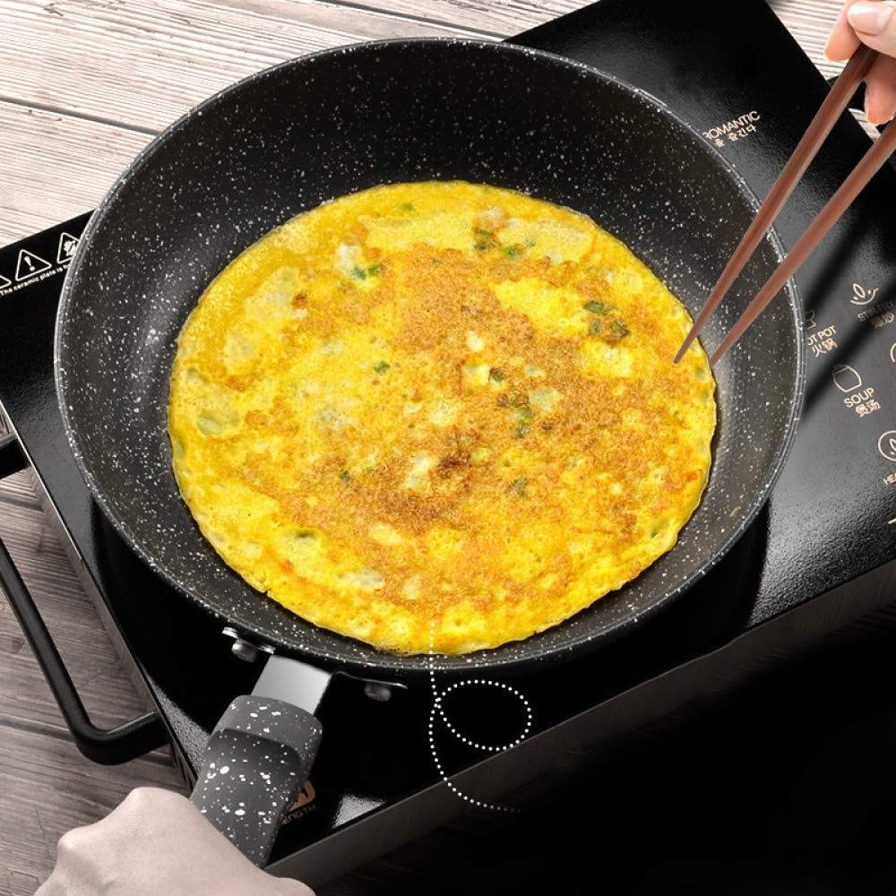 Amazon｜中華鍋ノンスティックパン油煙レス家庭用鍋錆びないフライパン