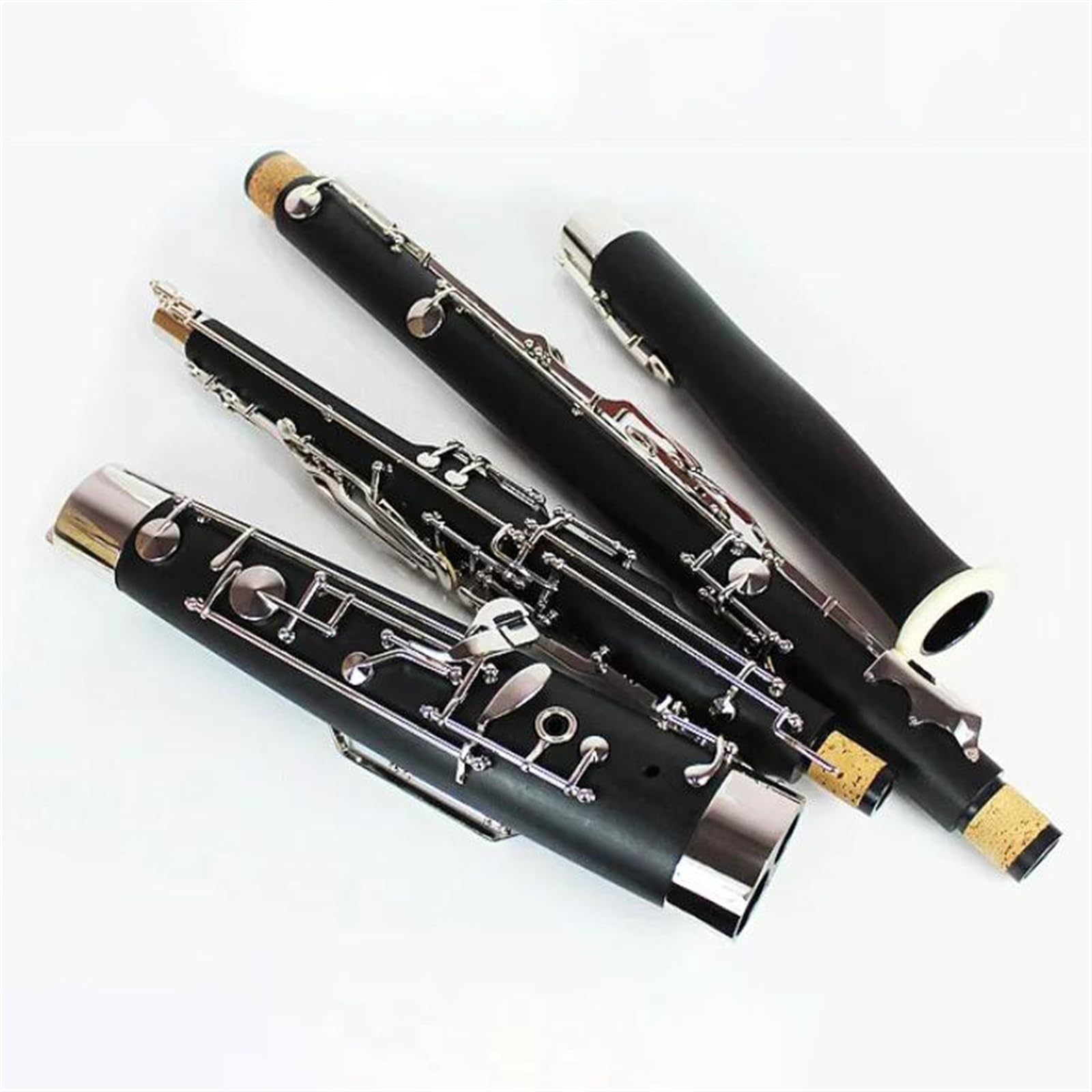 Black Student Bakelite Fagotto Strumenti a fiato con custodia in tela e accessori Fagotto Kit