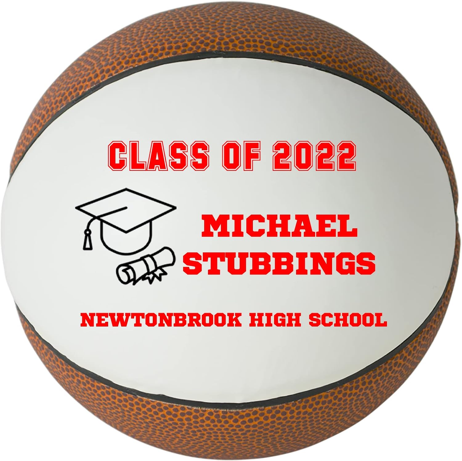 Personalized Custom Graduation 2023 Basketball - Graduation Class of 2023 - Graduation for Boy - Graduation for Girl - High School Senior