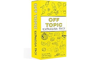 Adult Party Game Expansion Pack - 128 New Topics for The Fun...