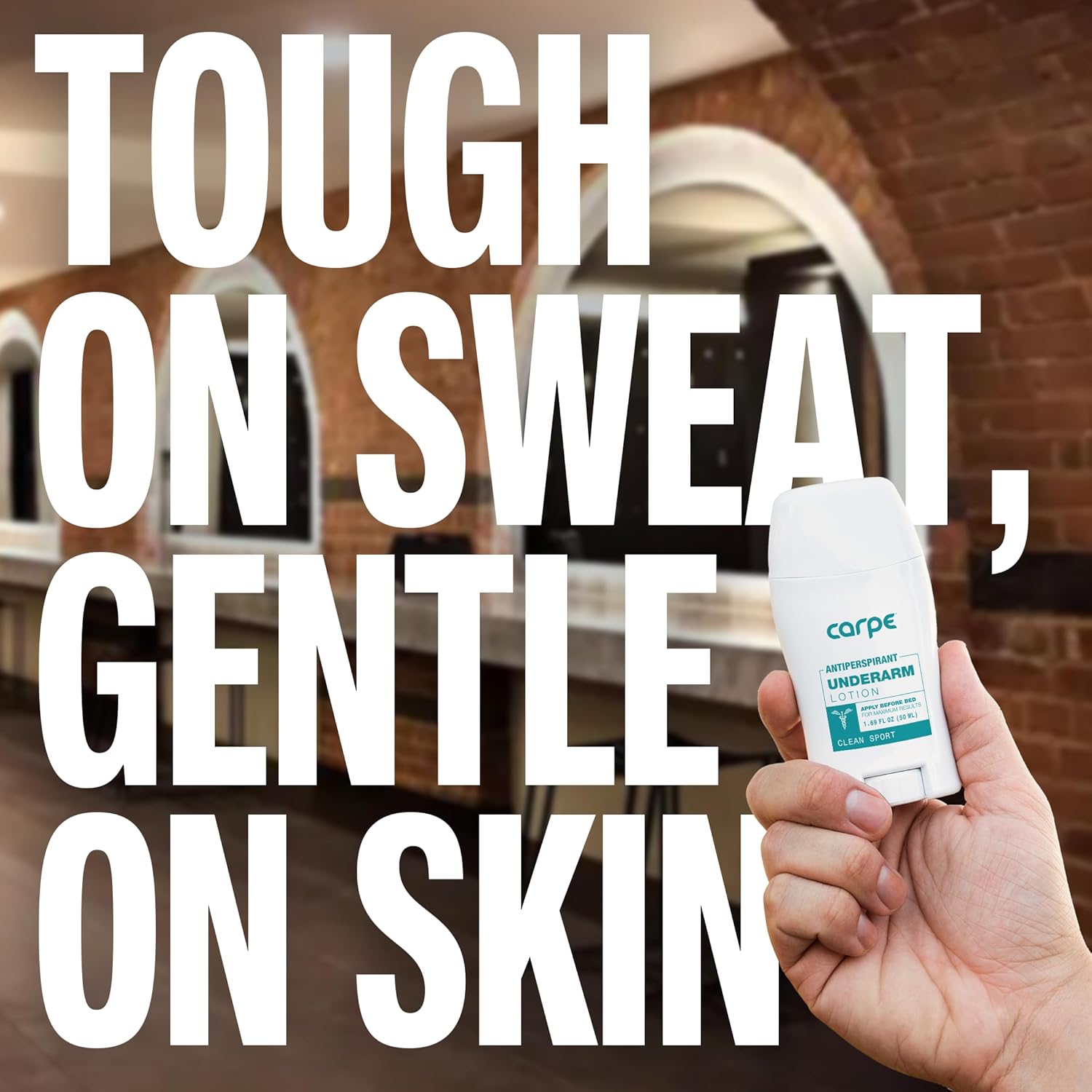 Carpe Underarm Antiperspirant Deodorant for Men, Clinical Strength Odor and Sweat Control Deodorant, Most Popular Men's Scent Bundle with Clean Sport and Sandalwood, Pack of 2