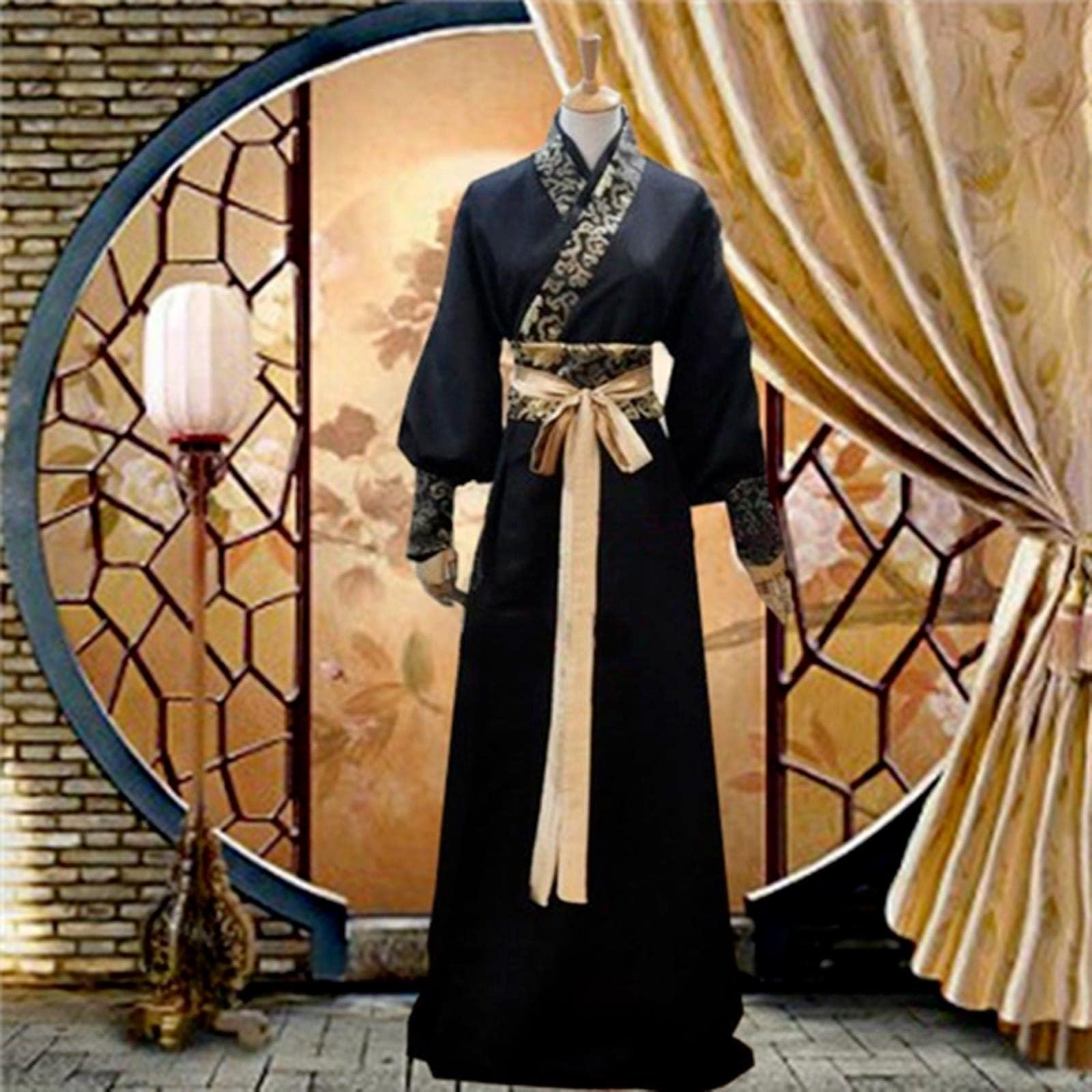 MOOCO MORNING Ancient Chinese Costume National Style Men's Wear Hero Scholar Outfit Photography Performance Short Screen Hanfu Costume