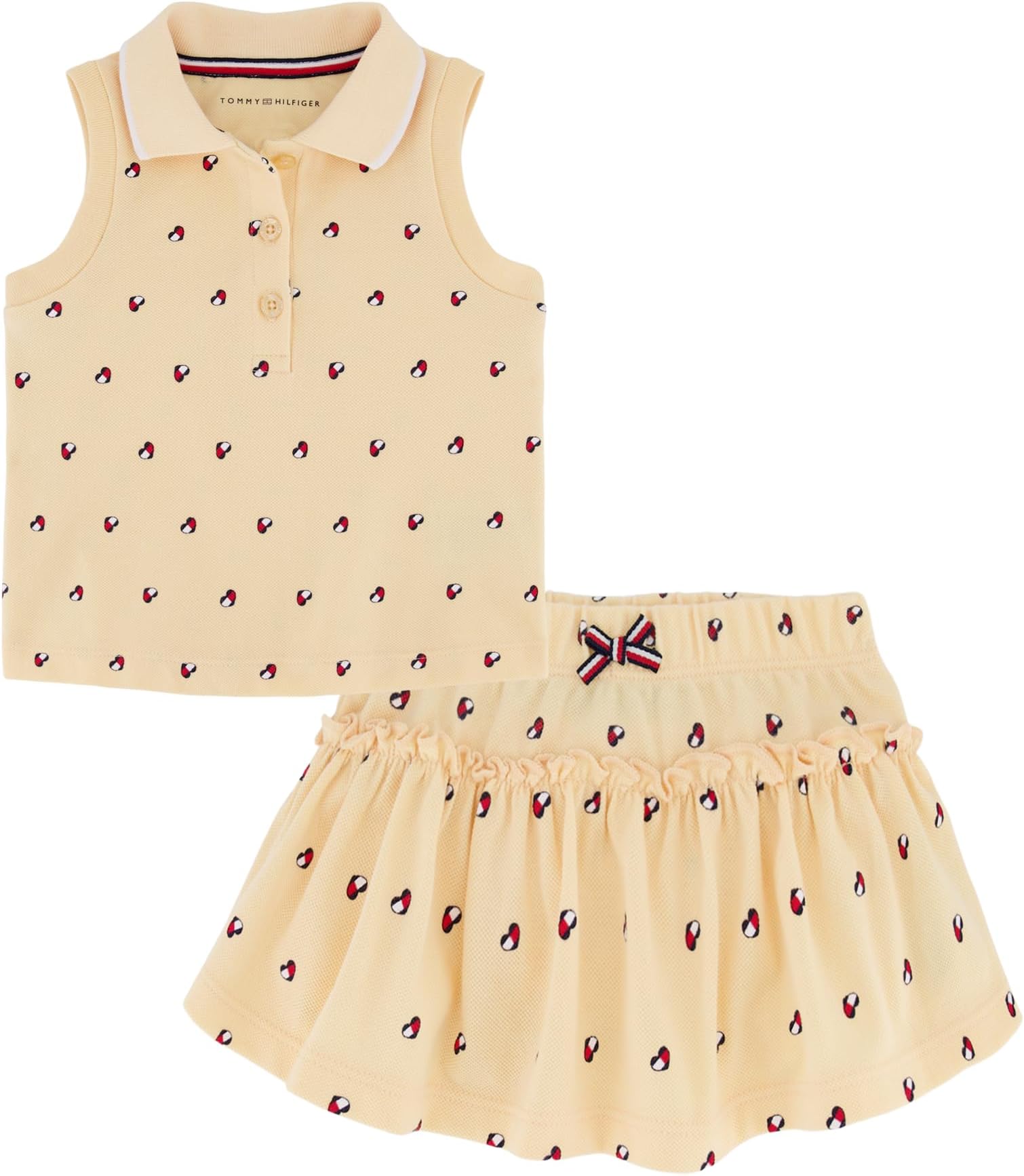 Tommy Hilfiger Baby Girls 2pc Short Set