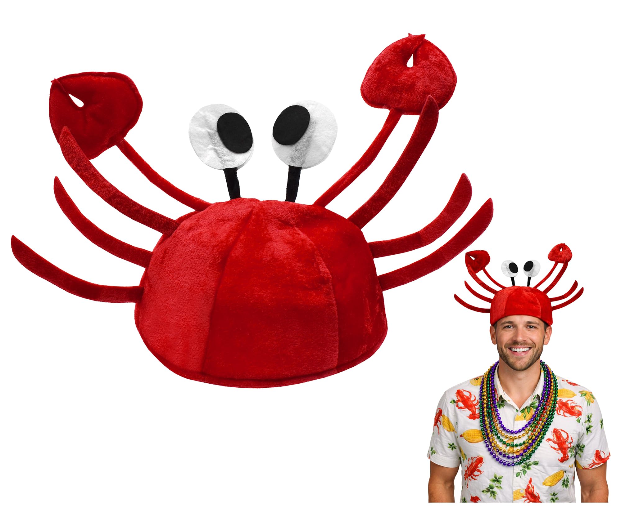 Adult Funny Plush Animal Hat Bird Themed Headwear Events Hilarious Costume for Men, Women & Teens