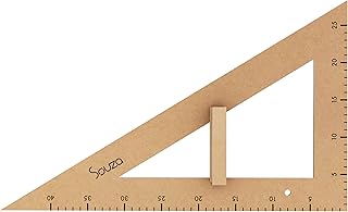 Esquadro Escaleno 60°, Souza & Cia, 2936, MDF