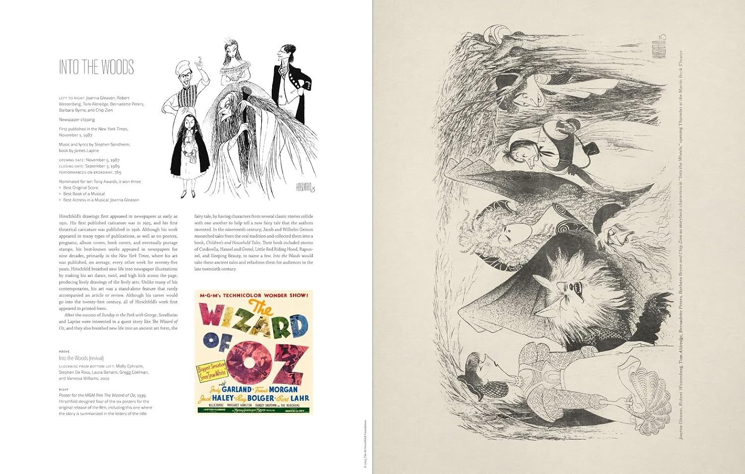Hirschfeld's Sondheim: A Poster Book