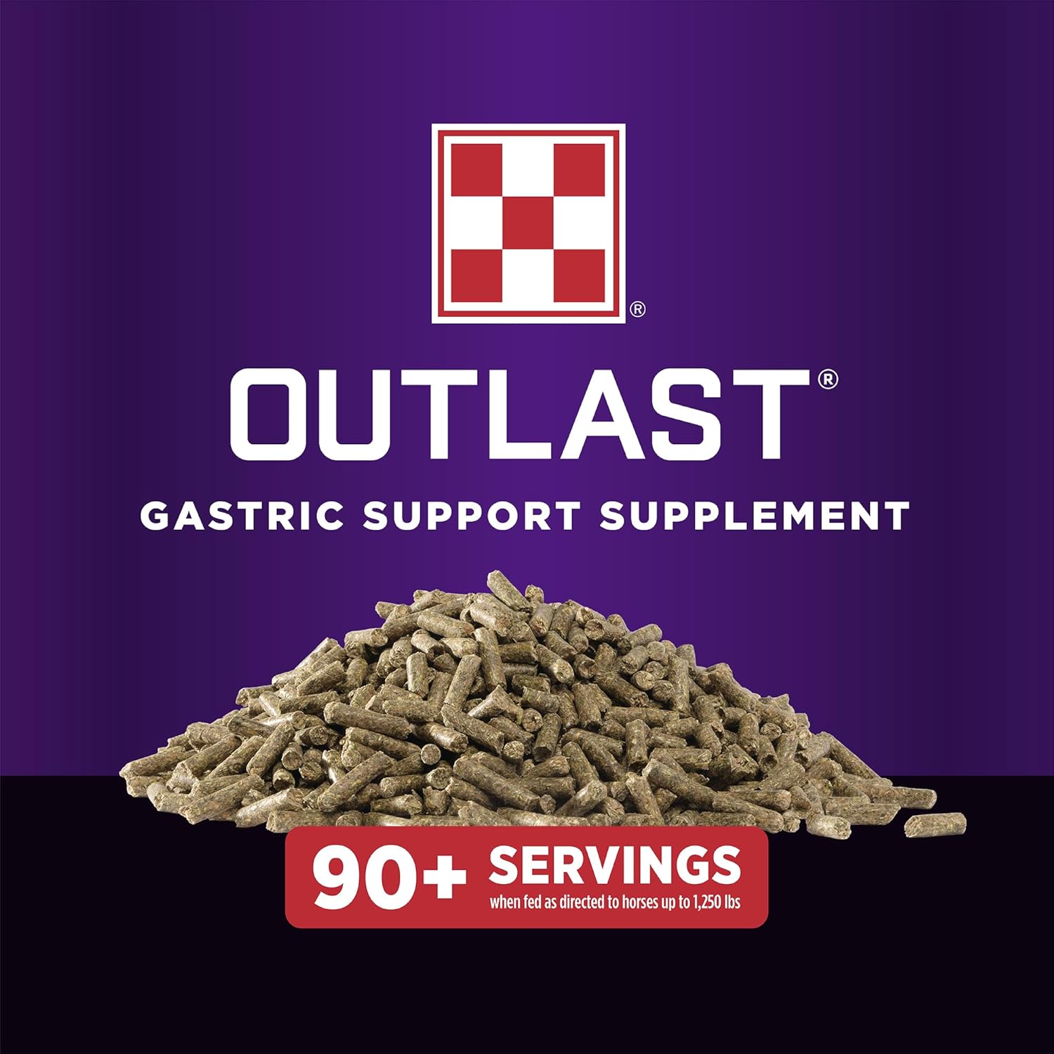 Purina | Outlast Gastric Support Horse Supplement (40 LB)