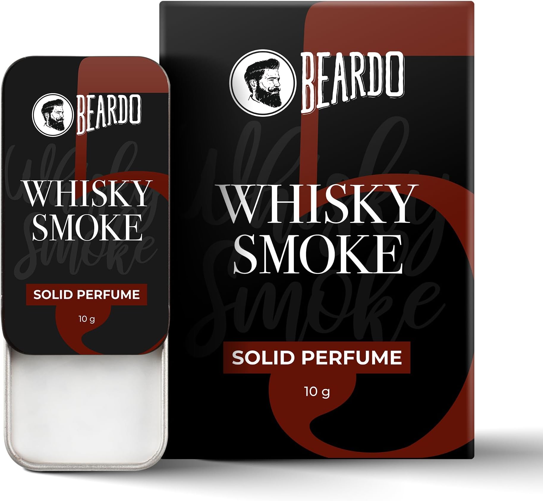 Whisky Smoke Solid Perfume Wax for Men | Long Lasting Fragrance | Date Night Scent | Travel-Friendly Solid Perfume | 10g