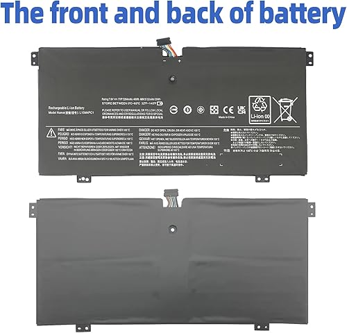 Miniatura 2 de JGTM Batería de repuesto para laptop L15M4PC1 Lenovo Yoga 710 710-11ISK 710-11IKB 11.6 pulgadas Series Laptop L15L4PC1 5B10K90767 5B10K90801 7.6V