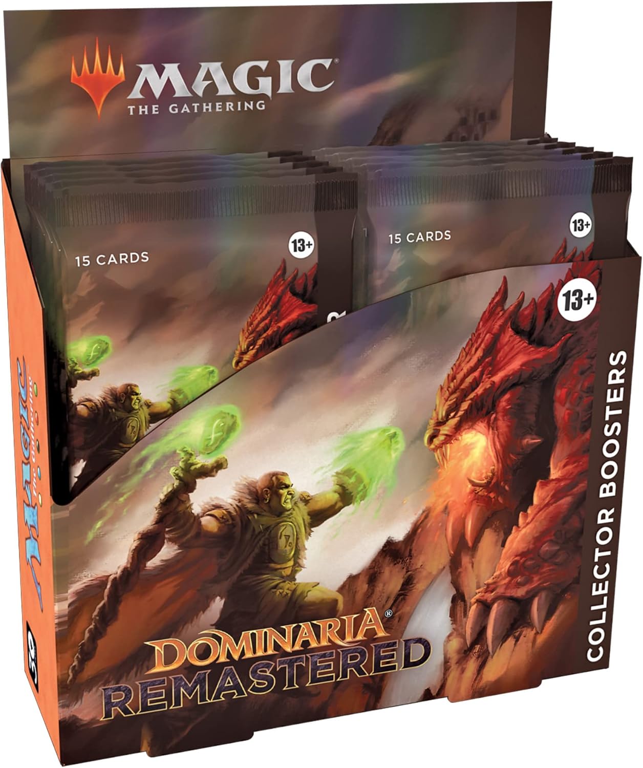 Magic: The Gathering Dominaria Remastered Collector Booster Box |12 Count (Pack of 1)