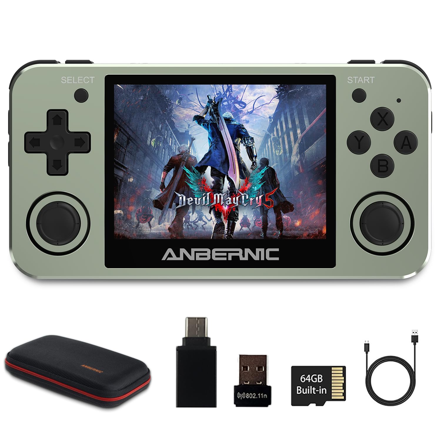 その他 ANBERNIC  RG351MP(256gb)+TRIMUI model S ANBERNIC RG351MP Retro Games Console